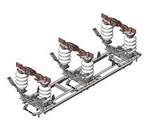 Разъединитель РДЗ-2-35/1000 УХЛ1 трехполюсный с приводом