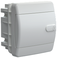 UNION Compact Корпус пластиковый ЩРВ-П-4 IP41 белая дверь IEK