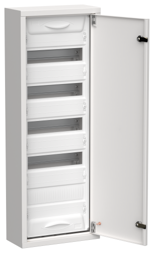 TITAN 5 Корпус металлический ЩРн-60 (1х60) 835х310х140мм IP31 белый (одна дверь) IEK