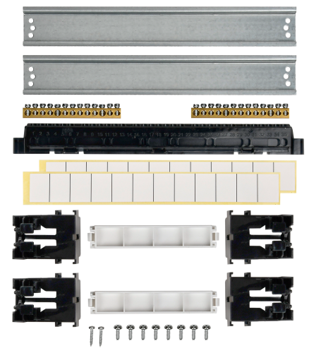 TEKFOR Корпус пластиковый ЩРН-П-24 IP41 белая дверь IEK фото 3