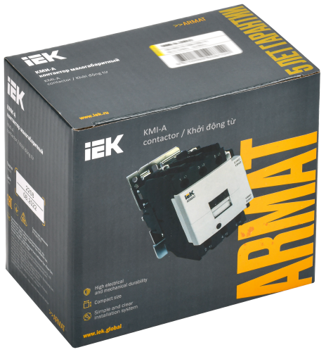 ARMAT Контактор КМИ-А-34012 LC1D 40А 400В/АС3 1NO/1NC IEK фото 2