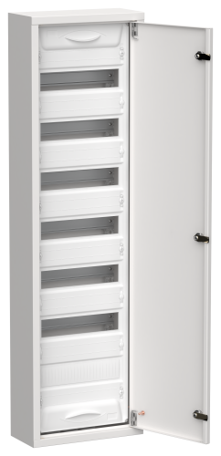 TITAN 5 Корпус металлический ЩРн-84 (1х84) 1085х310х140мм IP31 белый (одна дверь) IEK