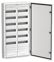 TITAN 5 Корпус металлический ЩРн-168 (2х84) 1085х570х140мм IP54 белый (одна дверь) IEK