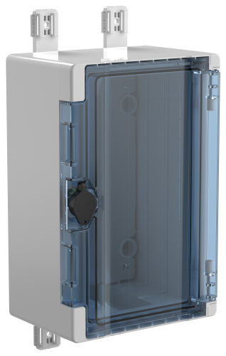 TETRA Корпус пластиковый ЩМПп 300х200х130мм прозрачная дверь IP66 IEK фото 2