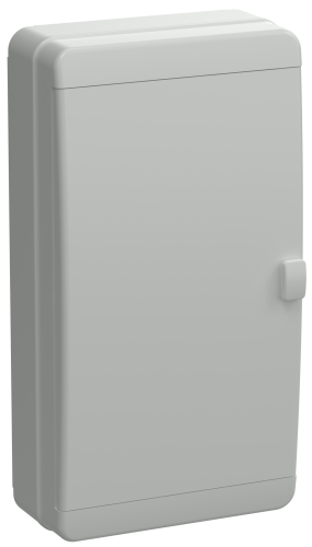 TEKFOR Корпус пластиковый КМПн-36 IP65 серая непрозрачная дверь IEK