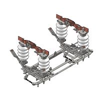 Разъединитель РДЗ-2-35/1000 УХЛ1 двухполюсный с приводом