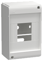 UNION Mini Корпус пластиковый КМПн-4 IP20 без двери белый IEK