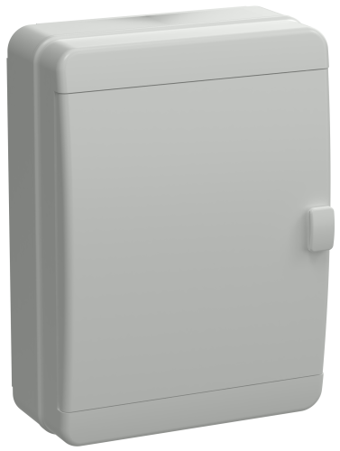 TEKFOR Корпус пластиковый КМПн-24 IP65 серая непрозрачная дверь IEK