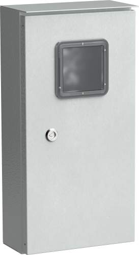 TITAN Корпус металлический коттеджный ЩУРн-3/9 (500х250х135мм) У1 IP54 IEK фото 2