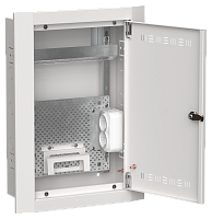 TITAN 5 Корпус мультимедиа ЩРв-24 (1х24) 505х365х130мм IP30 белый IEK