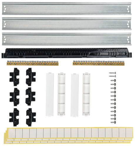 TEKFOR Корпус пластиковый ЩРН-П-54 IP41 белая дверь IEK фото 2