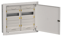 TITAN 5 Корпус металлический ЩРв-48 (2х24) 505х625х130мм IP31 серый (одна дверь) IEK