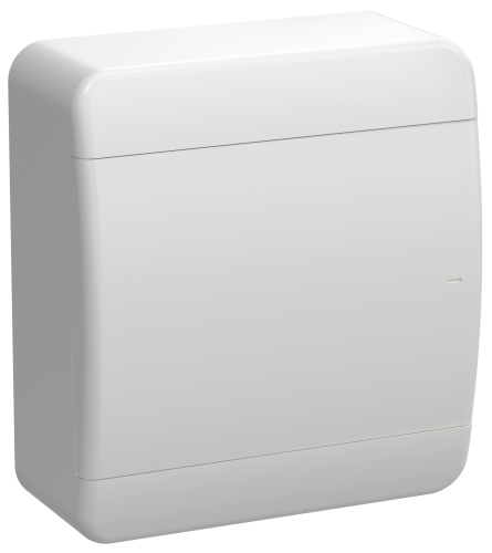 TEKFOR Корпус пластиковый ЩРН-П-8 IP41 белая дверь IEK