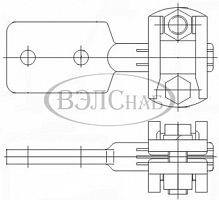 Зажим аппаратный штыревой АШМ-3-1