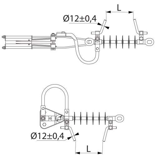 Разрядник SDI27.2 Ensto фото 2