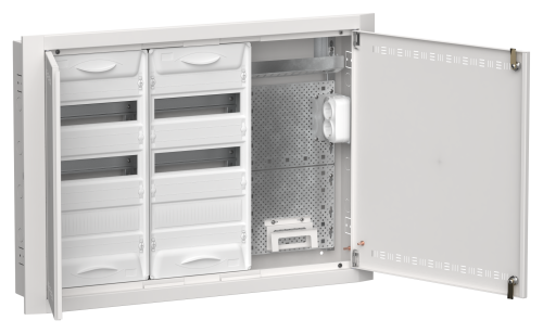 TITAN 5 Корпус комбинированный ЩРв-72 (3х36) 630х885х130мм IP30 белый IEK
