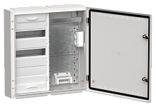 TITAN 5 Корпус комбинированный ЩРн-36 (2х36) 585х570х140мм IP30 белый IEK