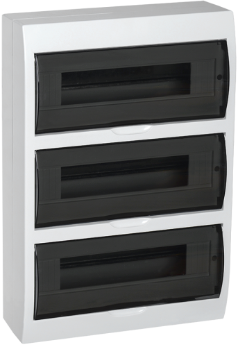 KREPTA 3 Корпус пластиковый ЩРН-Пк-45 IP41 белый IEK