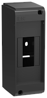 UNION Mini Корпус пластиковый КМПн-2 IP20 без двери черный IEK