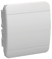 TEKFOR Корпус пластиковый ЩРВ-П-8 IP41 белая дверь IEK