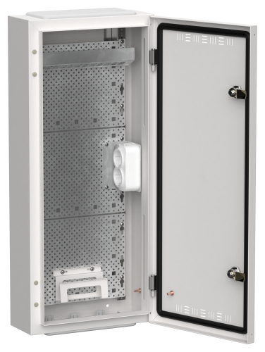 TITAN 5 Корпус мультимедиа ЩРн-48 (1х48) 710х310х140мм IP30 белый IEK