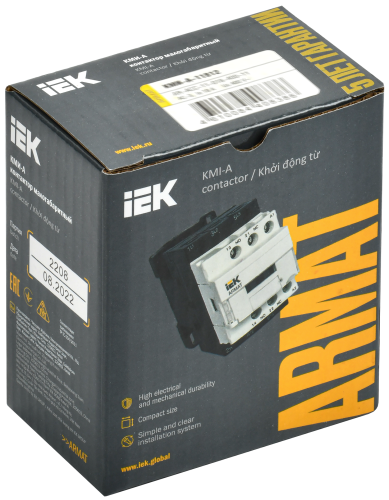 ARMAT Контактор КМИ-А-11812 LC1D 18А 400В/АС3 1NO/1NC IEK фото 2
