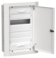 TITAN 5 Корпус металлический ЩРв-24 (1х24) 505х365х130мм IP31 белый (одна дверь) IEK