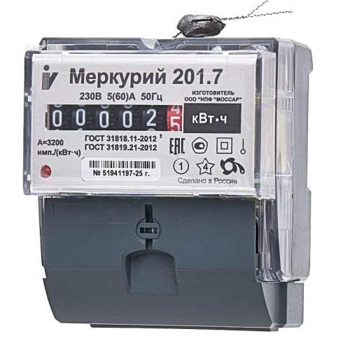 Счетчик Меркурий 201.7 Счетчик Меркурий 201.7