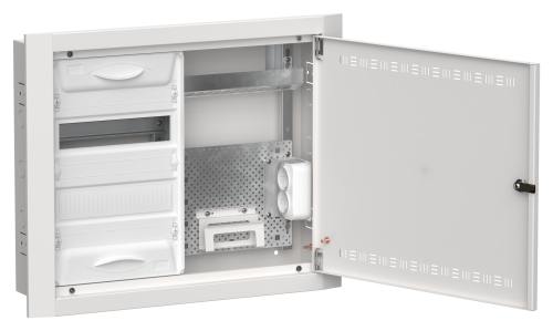 TITAN 5 Корпус комбинированный ЩРв-24 (2х24) 505х625х130мм IP30 белый IEK