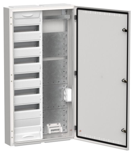 TITAN 5 Корпус комбинированный ЩРн-84 (2х84) 1085х570х140мм IP30 белый IEK