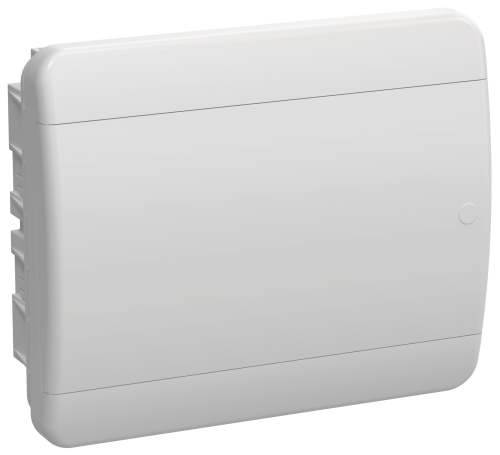 TEKFOR Корпус пластиковый ЩРВ-П-12 IP41 белая дверь IEK