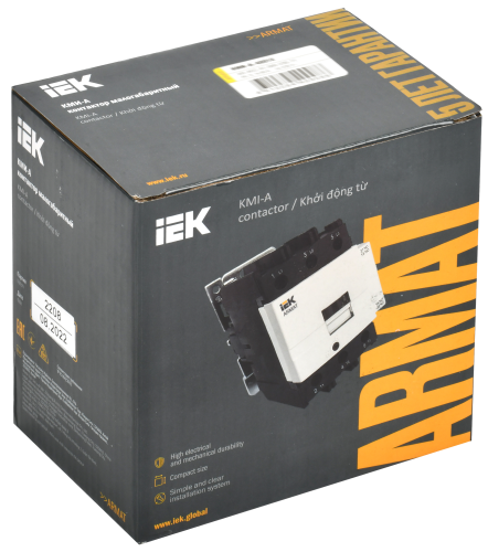 ARMAT Контактор КМИ-А-48012 LC1D 80А 110В/АС3 1NO/1NC IEK фото 2 ARMAT Контактор КМИ-А-48012 LC1D 80А 110В/АС3 1NO/1NC IEK фото 2