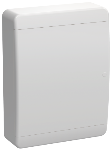 TEKFOR Корпус пластиковый ЩРН-П-24 IP41 белая дверь IEK