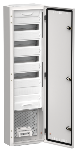 TITAN 5 Корпус комбинированный ЩРн-60 (1х84) 1085х310х140мм IP30 белый IEK