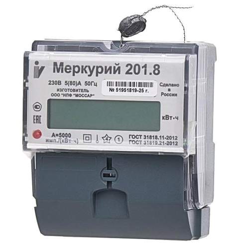 Счетчик Меркурий 201.8 Счетчик Меркурий 201.8