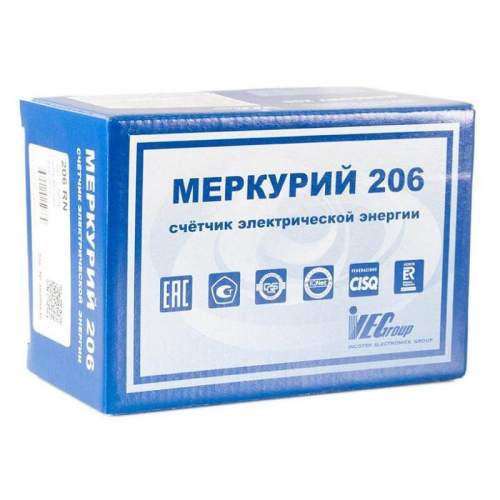 Счетчик Меркурий 206 PRNO фото 2