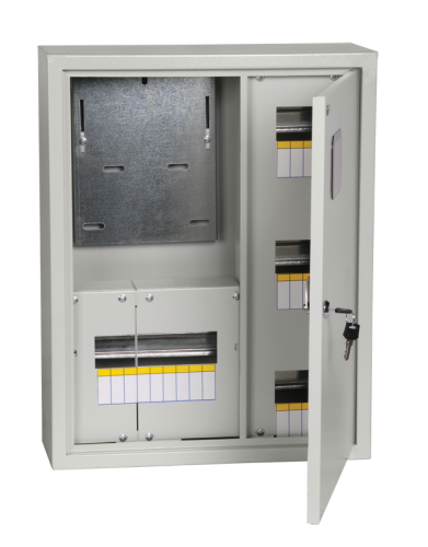 TITAN Корпус металлический ЩУРн-3/18 (560х440х165мм) IP31 IEK