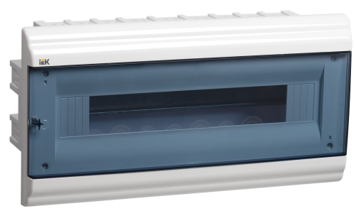 PRIME Корпус пластиковый ЩРВ-П-18 модулей встраиваемый белый IP41 IEK