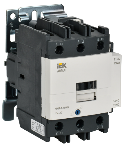 ARMAT Контактор КМИ-А-48012 LC1D 80А 48В/АС3 1NO/1NC IEK