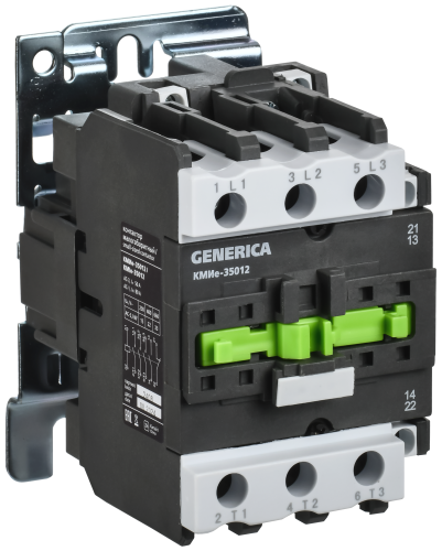 Контактор КМИе-35012 50А 230В/АС3 1NO;1NC GENERICA