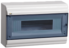PRIME Корпус пластиковый ЩРН-П-12 модулей навесной белый IP41 IEK