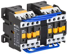 Контактор КМИ-11230 реверс 12А 400В/АС3 2NO IEK
