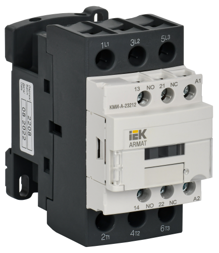 ARMAT Контактор КМИ-А-23212 LC1D 32А 110В/АС3 1NO/1NC IEK