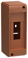 UNION Mini Корпус пластиковый КМПн-2 IP20 без двери дуб IEK