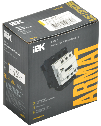 ARMAT Контактор КМИ-А-23212 LC1D 32А 36В/АС3 1NO/1NC IEK фото 2