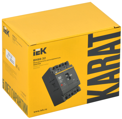 KARAT MASTER Выключатель-разъединитель ВН88-32 3P 125А IEK фото 2
