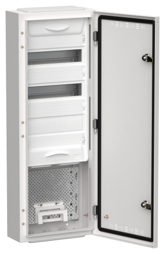 TITAN 5 Корпус комбинированный ЩРн-36 (1х60) 835х310х140мм IP30 белый IEK