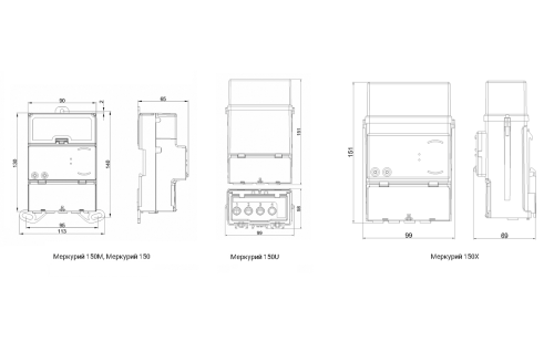 Счетчик Меркурий 150 2-02 DOHG7F04 фото 3 Счетчик Меркурий 150 2-02 DOHG7F04 фото 3