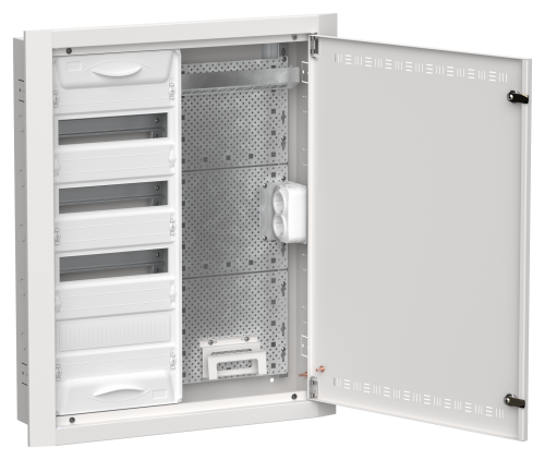 TITAN 5 Корпус комбинированный ЩРв-48 (2х48) 755х625х130мм IP30 белый IEK
